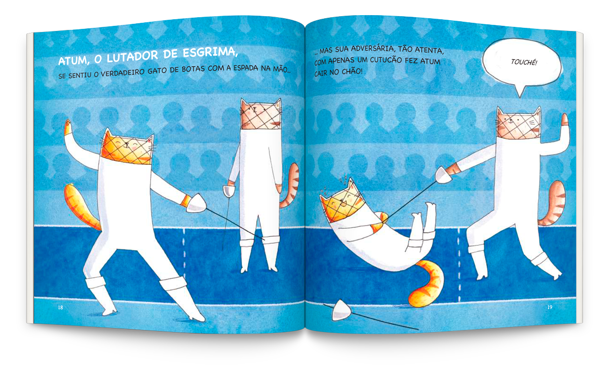 Atum, o gato grato, esportista nato! - Imagem 3
