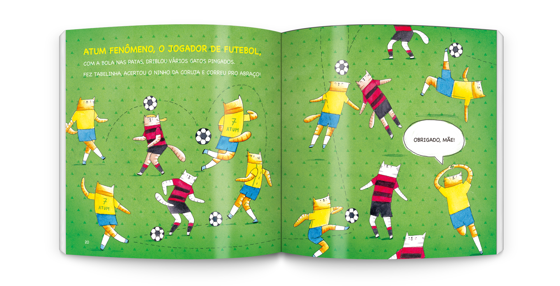 Atum, o gato grato, esportista nato! - Imagem 4