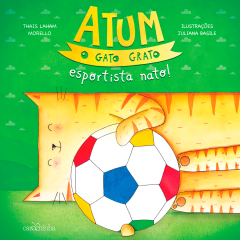 Atum o gato grato esportista nato
